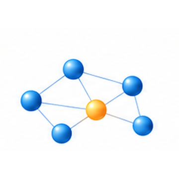 Illustration of a network graph