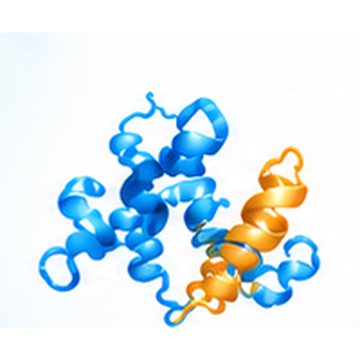 Illustration of a protein structure