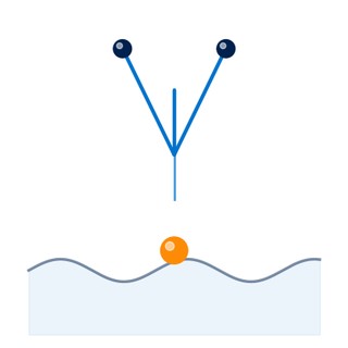 Illustration of an antibody targeting a cell-surface antigen